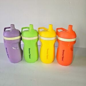 TommeeTippee Insulated 9oz Sporty Spout Toddler Water Bottle, No Spill, Sippy